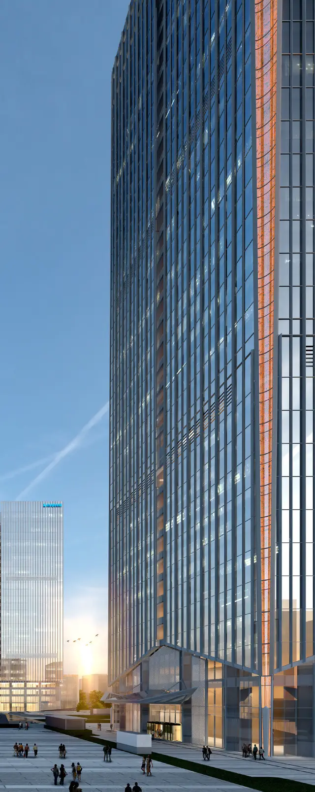 Tashkent City — Three High-rise Bank Towers